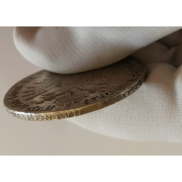 Magyarország I. Ferenc  konvenciós tallér 1825 G Nagybánya gVF/aXF ezüst