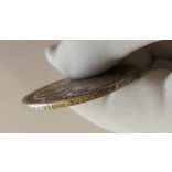 Magyarország I. Ferenc  konvenciós tallér 1825 G Nagybánya gVF/aXF ezüst