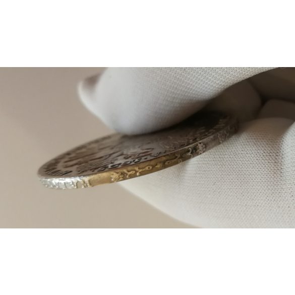 Magyarország I. Ferenc  konvenciós tallér 1825 G Nagybánya gVF/aXF ezüst