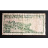 Scotland 1 Pound Sterling 1986 VG+