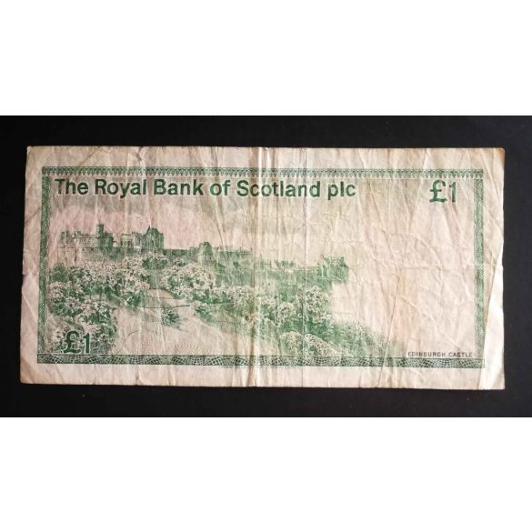 Scotland 1 Pound Sterling 1986 VG+