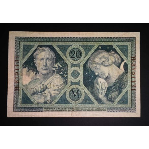 Germany 20 Mark 1915 VF