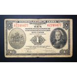 Netherlands Indies 1 Gulden 1943 F
