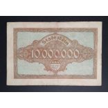 Németország 10 Millió Mark Köln 1923 F