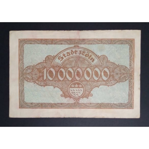Németország 10 Millió Mark Köln 1923 F