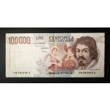 Italy 100000 Lire 1983 VF-