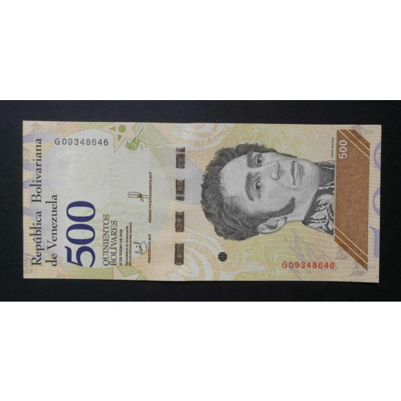 Venezuela 500 Bolivares 2018 Unc 