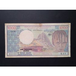 Kamerun 1000 Francs 1984 VG+