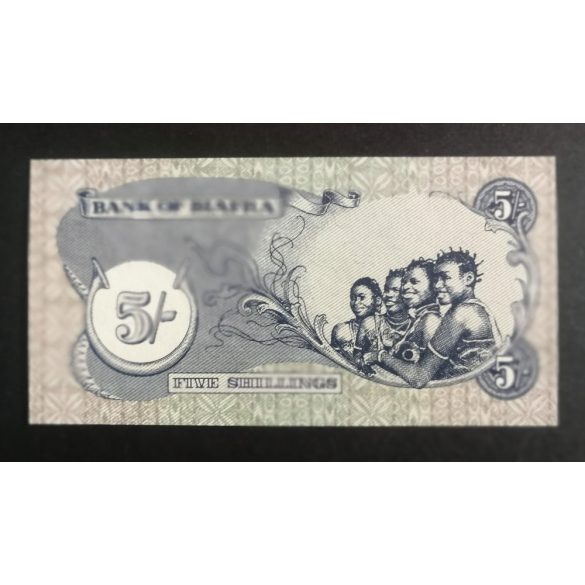 Biafra 5 Schillings 1968 UNC