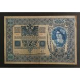 Ausztria-Magyarország 1000 Korona 1902/19 Deutschösterreich VF+