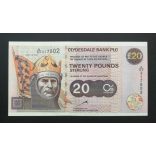 Scotland 20 Pounds Sterling 1999 XF+