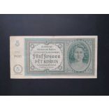 Protectorate of Bohemia and Moravia 5 Korun 1940 VF