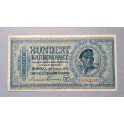 Ukraine 100 Karbowanez 1942 VF