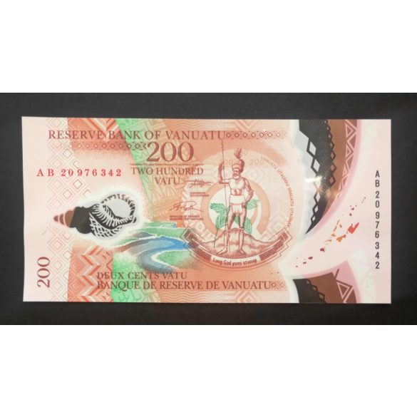 Vanuatu 200 Vatu 2020 UNC