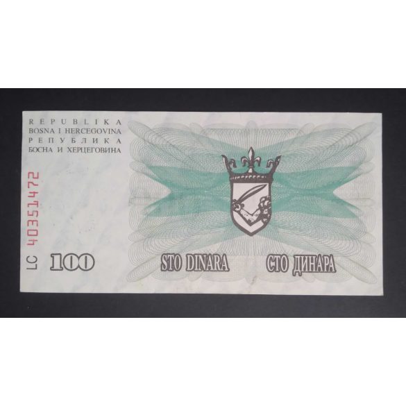 Bosnia and Herzegovina 100000 Dinara 1993 aUnc+