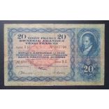 Switzerland 20 Francs 1938 F-