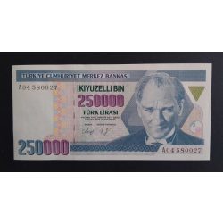 Törökország 250000 Lira 1992 Unc