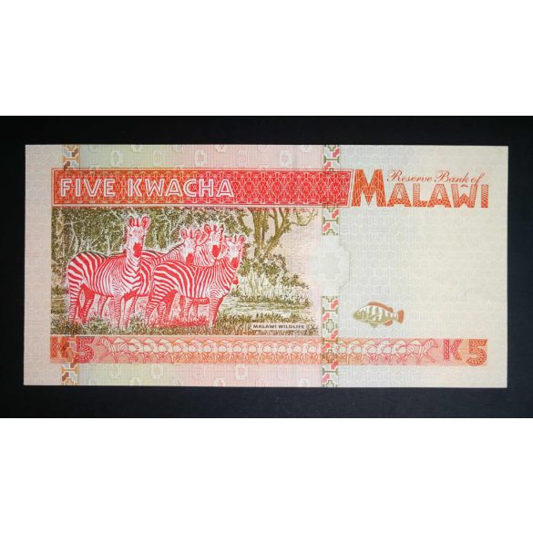 Malawi 5 Kwacha 1995 aUNC