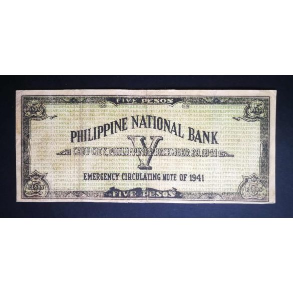 Philippines 5 Pesos 1941 F