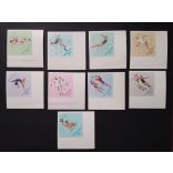 1965 Universiade ** vágott, ívsarki sor