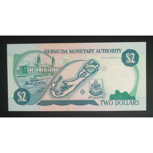 Bermuda Islands 2 Dollars 1997 Unc