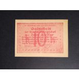 Austria 10 Heller 1920 Unc Untergaisbach