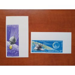 1966 Luna IX ** vágott, ívsarki pár