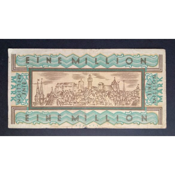 Germany Nürnberg 1 Million Mark 1923 F