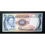 Swaziland 10 Emalangeni 1985 UNC-
