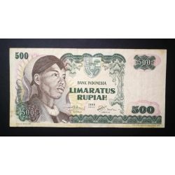Indonesia 500 Rupiah 1968 F