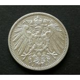 Németország 1 Márka 1906 5,5 g ezüst