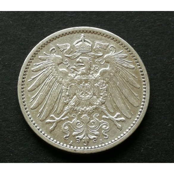 Németország 1 Márka 1906 5,5 g ezüst