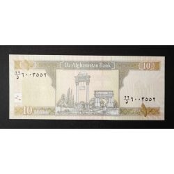 Afganisztan 10 Afghanis 2019 Unc 