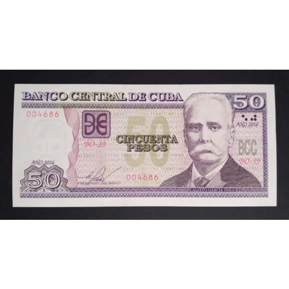 Kuba 50 Pesos 2016 Unc 