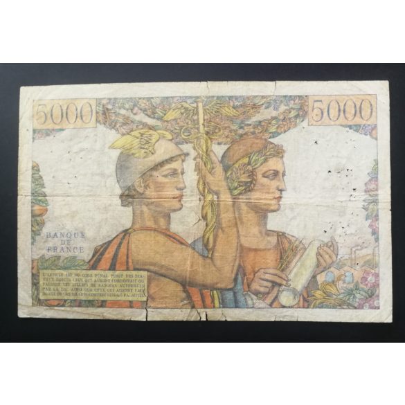 France 5000 Francs 1951 VG