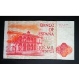 Spain 2000 Pesetas 1980 F