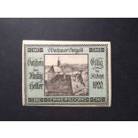 Austria 50 Heller 1920 Unc Emmersdorf