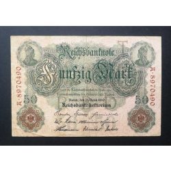 Germany 50 Mark 1910 F+