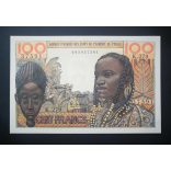 West African States 100 Francs Senegal 1965 UNC