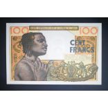 West African States 100 Francs Senegal 1965 UNC