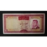 Irán 100 Rials 1967 F