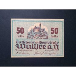 Austria 50 Heller 1920 Unc Wallsee