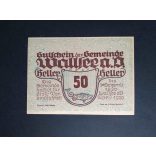 Austria 50 Heller 1920 Unc Wallsee