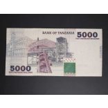 Tanzania 5000 Shillings 2003 UNC