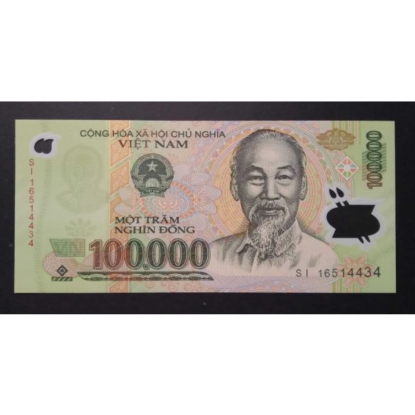 Vietnam 100000 Dong 2016 UNC