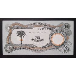 Biafra 10 Shillings 1968 UNC