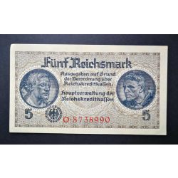 Germany 5 Reichsmark 1940 Aunc