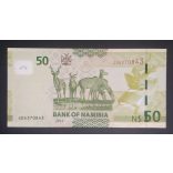 Namibia 50 Dollars 2012 Unc 