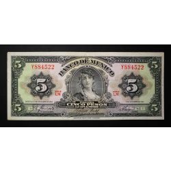 Mexikó 5 Pesos 1961 VF