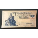 Argentina 1 Peso 1936 XF+